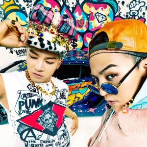 GD & TAEYANG in Hongdae for Infinite Challenge Music Fest  